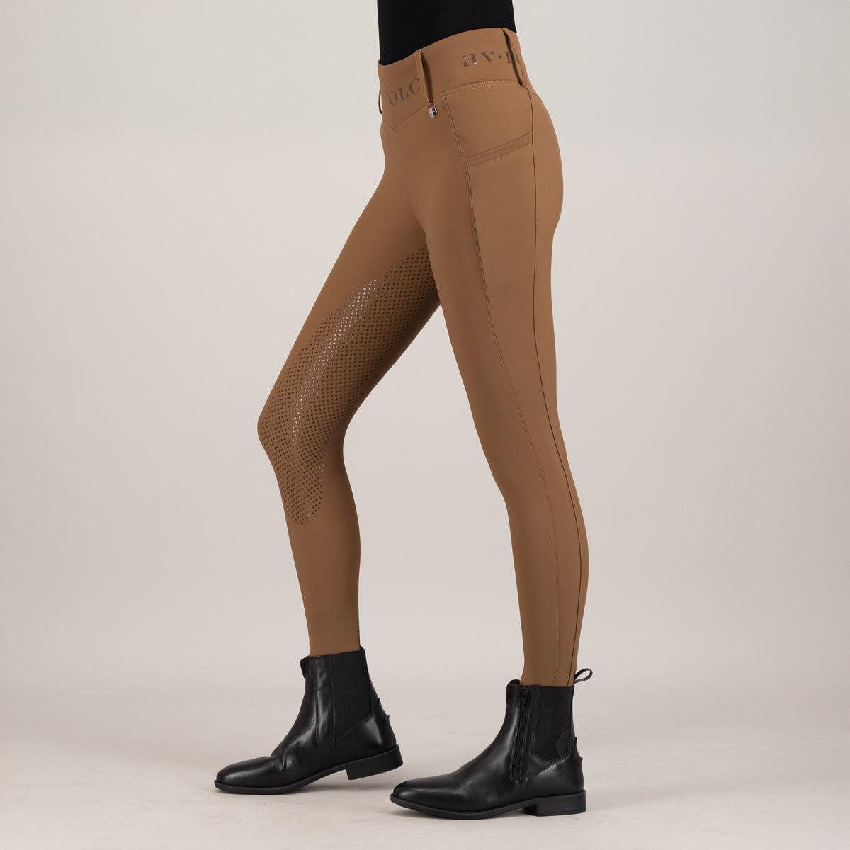 HVPolo Ridtights HVP Favourite FullGrip, Cognac