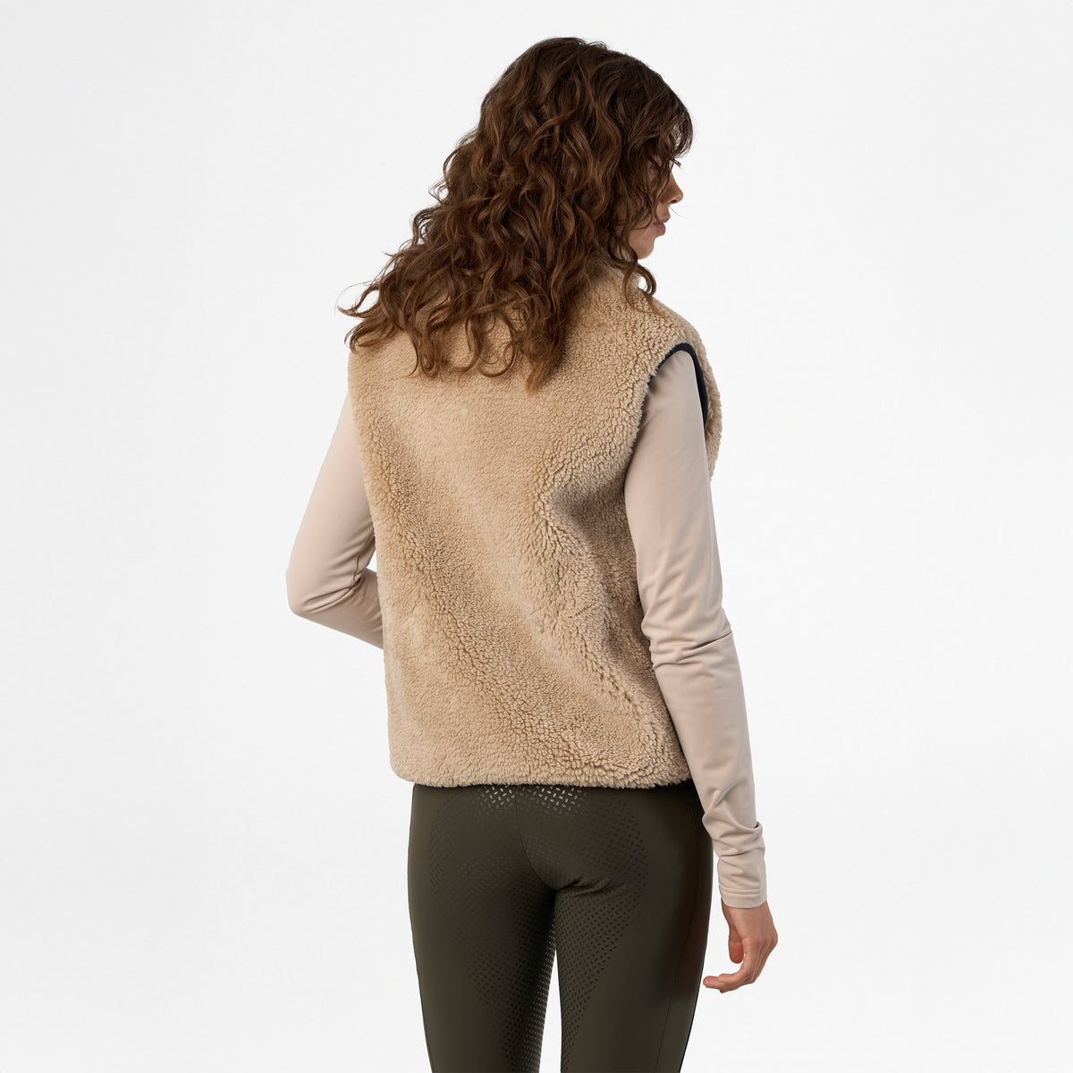 HVPolo Sherpa Väst HVPCalista, Beige
