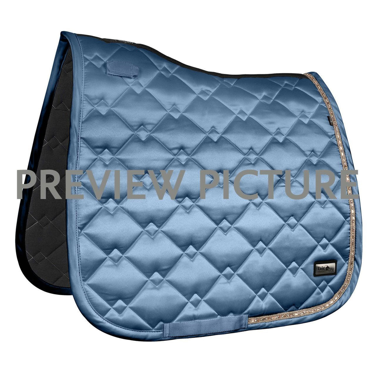 Fair Play Schabrak AZURYT CERAMIC ROSEGOLD MISTY BLUE, Dressyr, Brun