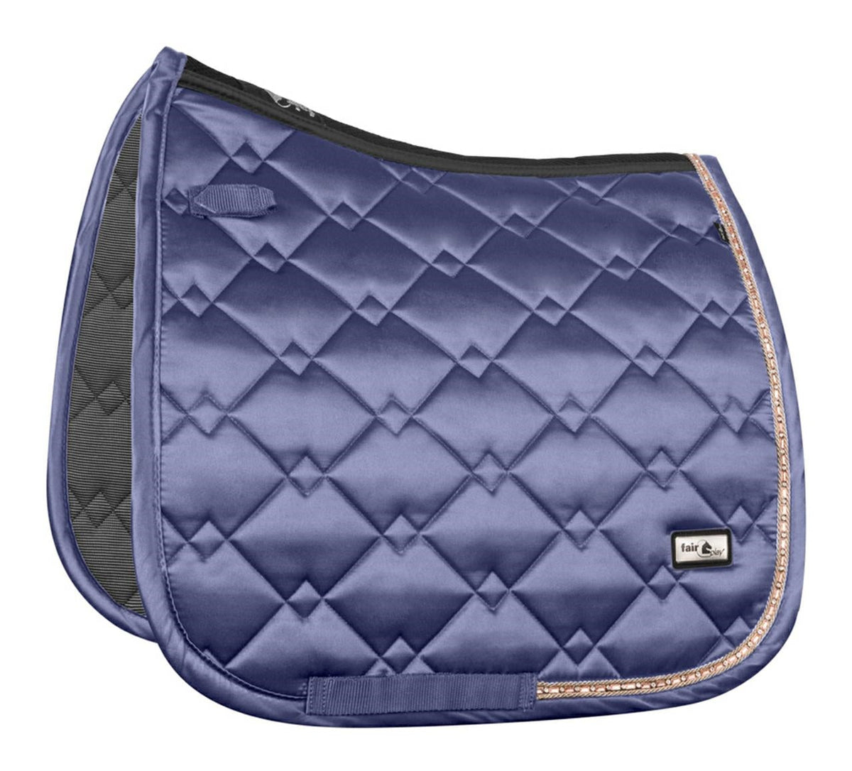 Fair Play Schabrak AZURYT CERAMIC ROSEGOLD STEEL BLUE Ponny Dressyr