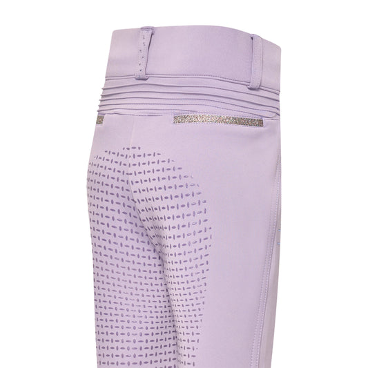 Imperial Riding Ridtights Junior, IRHComfi Sparks summer FullGrip, Lavendel, st 176