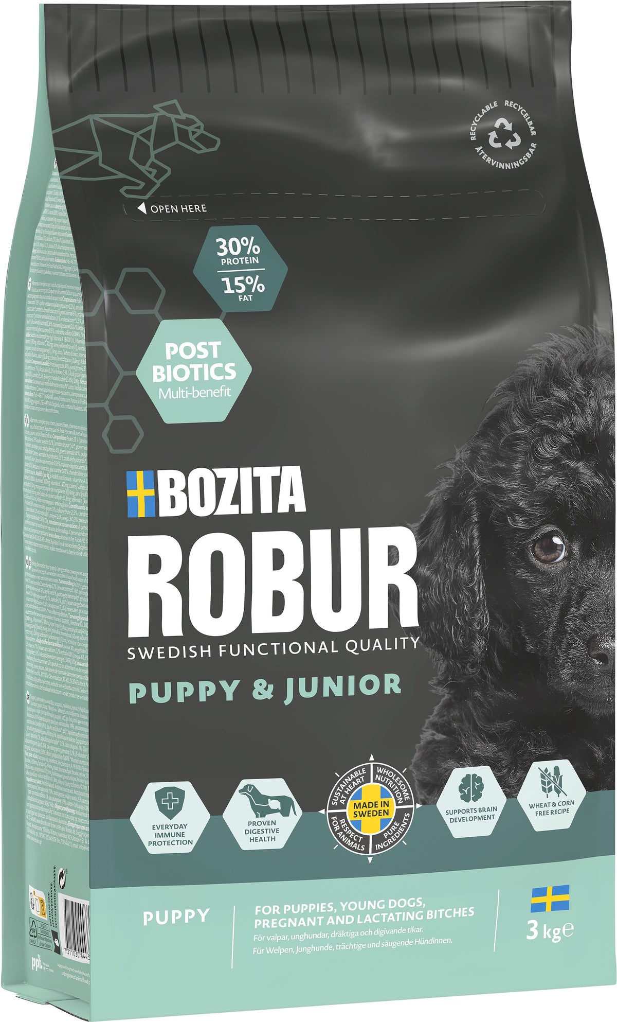 Puppy & Junior Torrfoder för hund