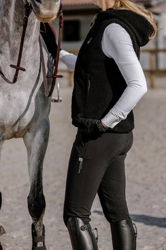 EQUITHÈME Heated Valery Värmeväst i fleece
