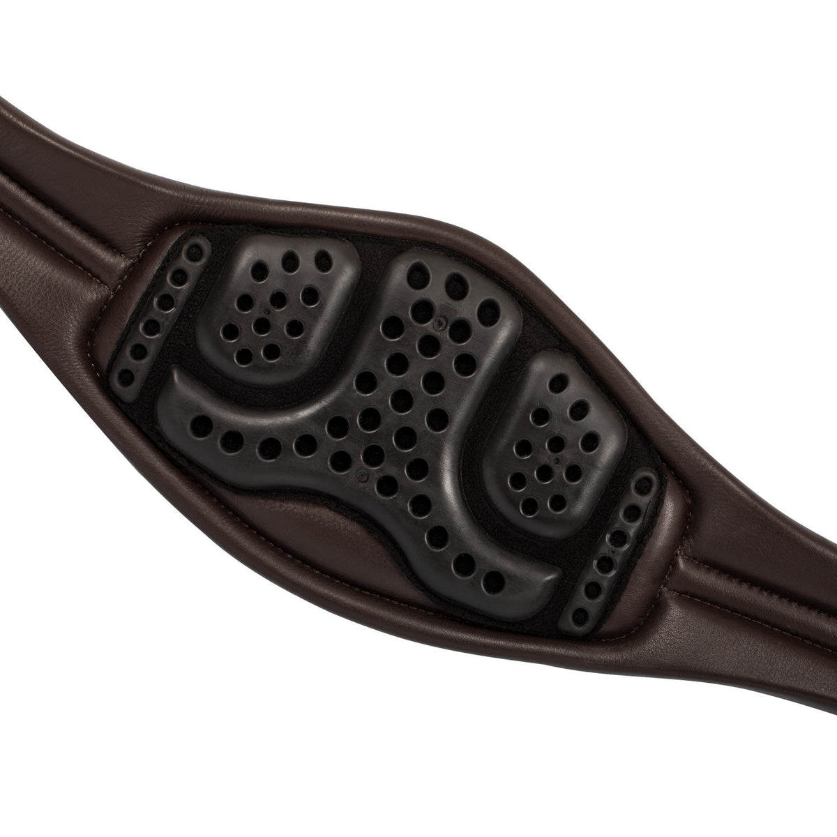 Acavallo Anatomisk Hoppgjord i läder, Brun