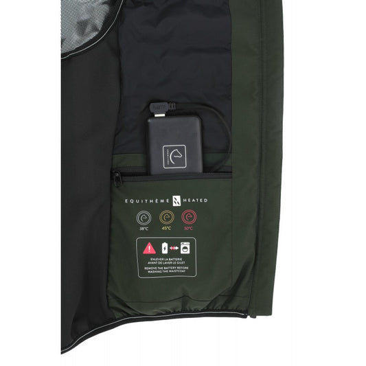 EQUITHÈME Heated Sasha Värmeväst - Khaki