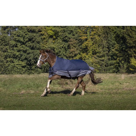EQUITHÈME - TYREX 600D - Utetäcke Halvhals 0g, 125-165cm