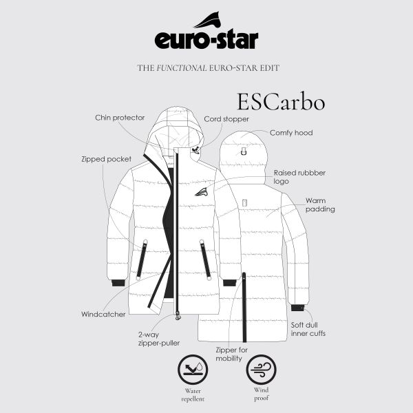 Eurostar ESCarbo Junior Långjacka, Eldsberry
