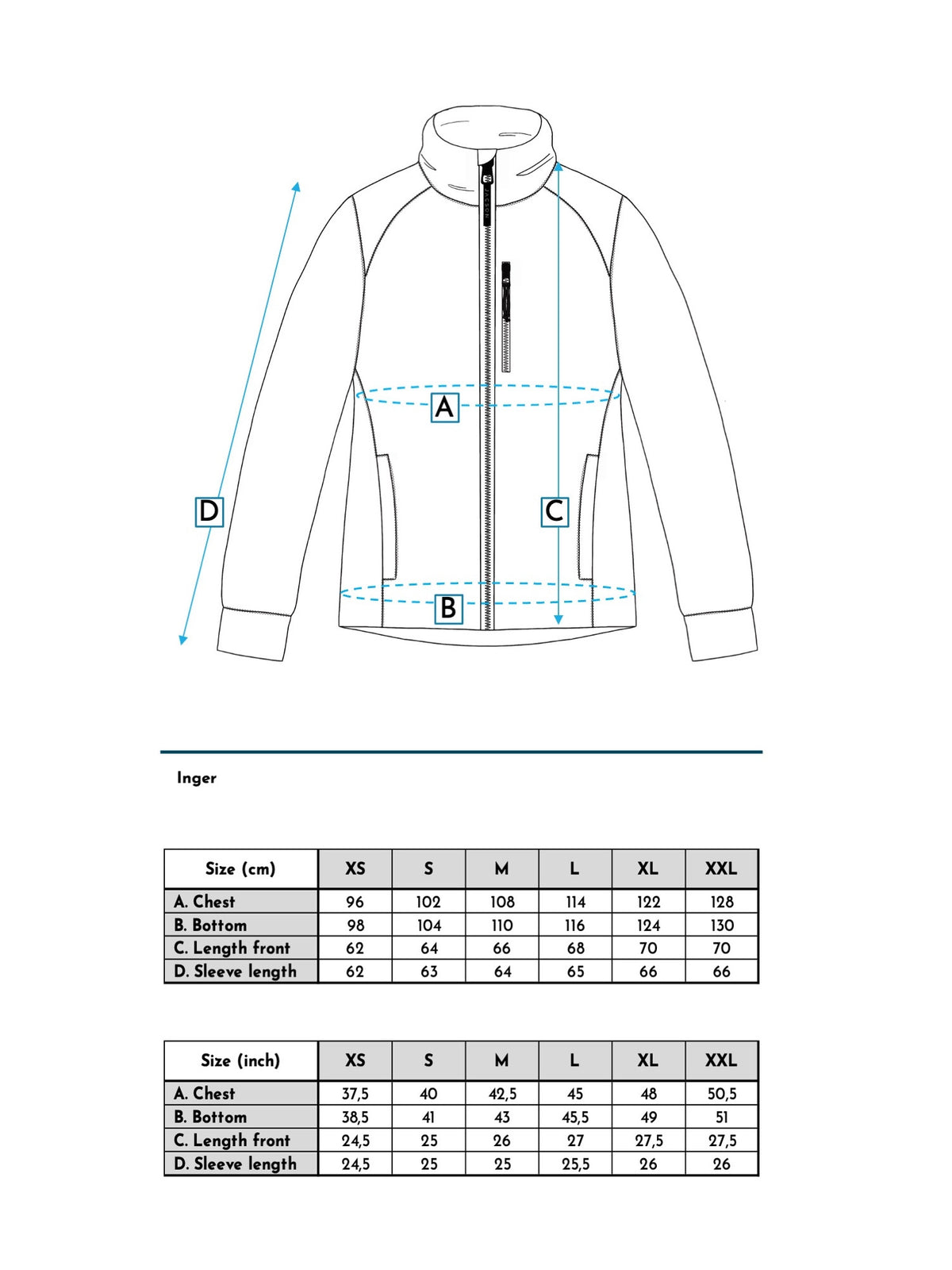 Inger Ridtröja i Fleece