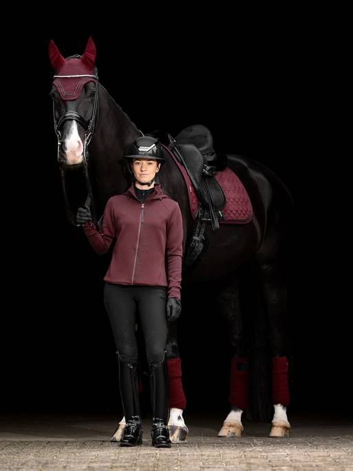 LM Crystal Suede DR Pad Burgundy