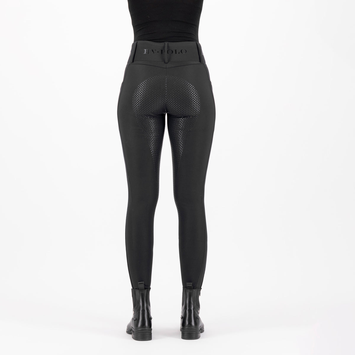 HVPolo Ridtights HVP Favourite FullGrip, Svarta & Vita