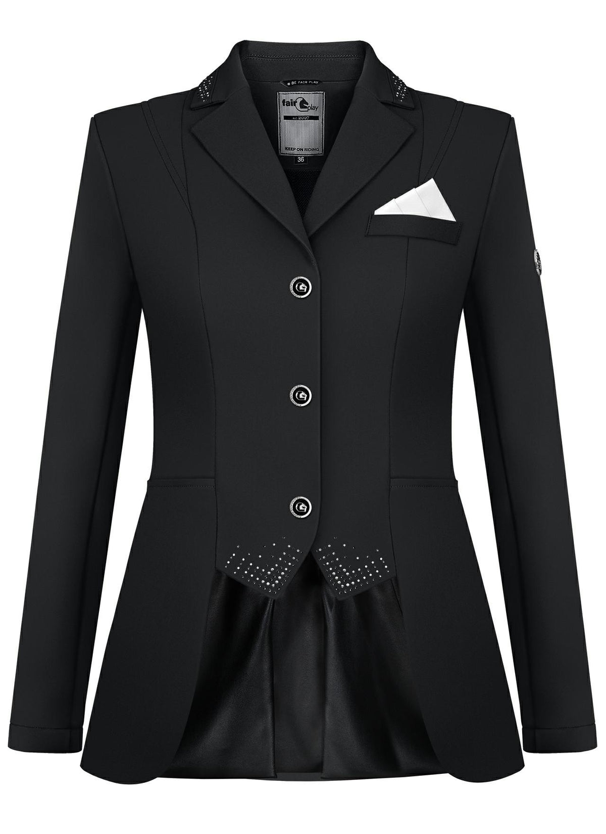 Fair Play Dressage short tailcoat FP DANIELLE black 36