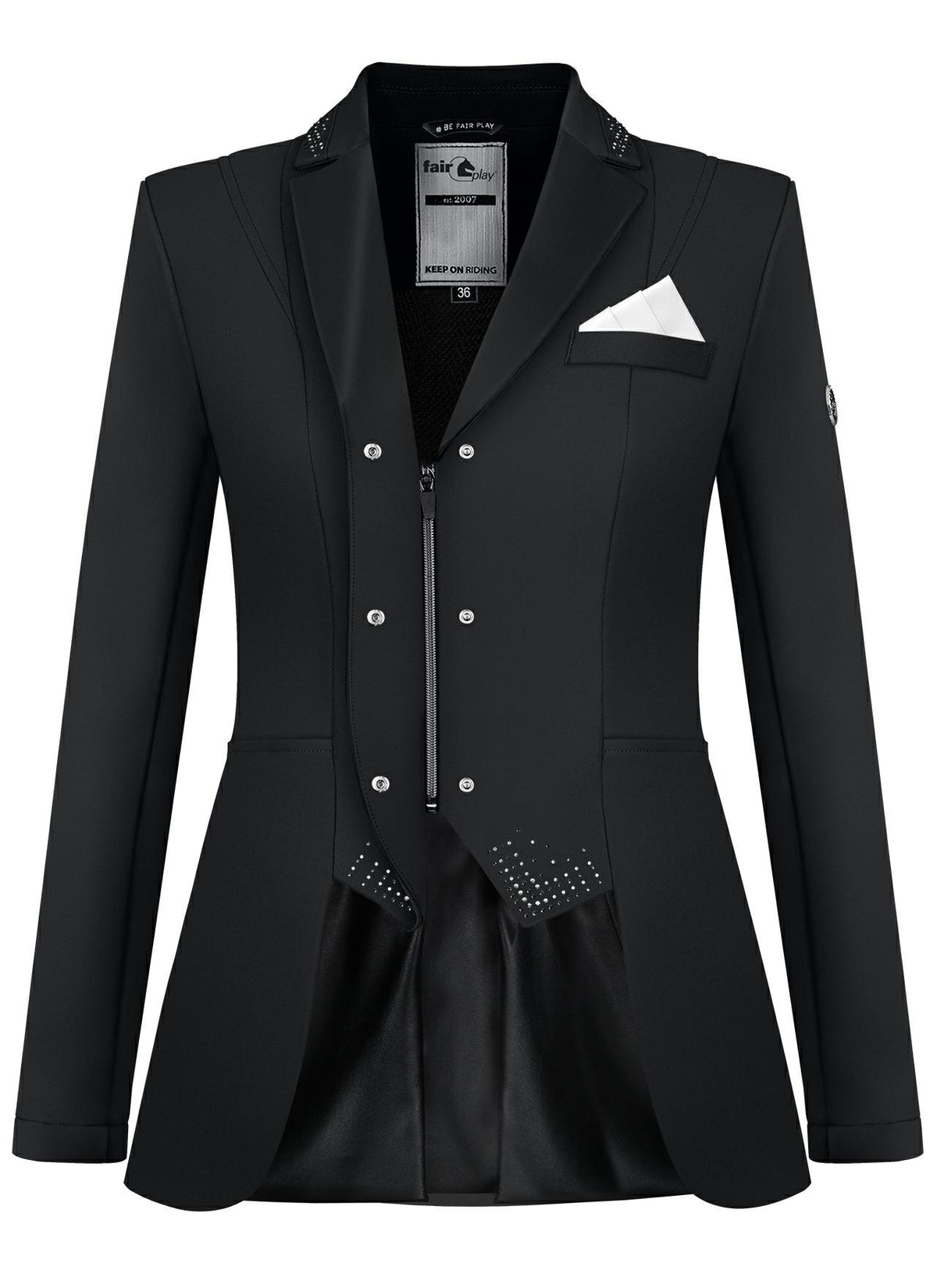 Fair Play Dressage short tailcoat FP DANIELLE black 36