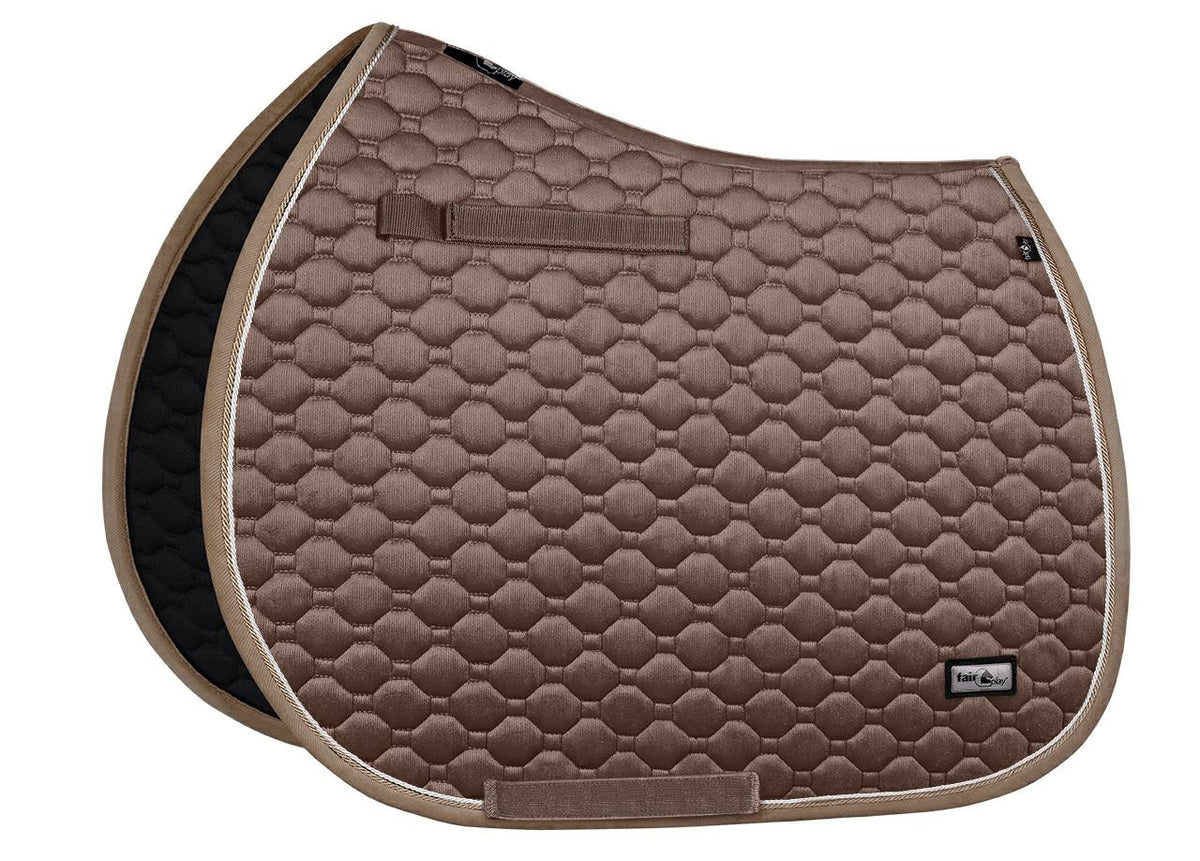 FairPlay Saddle pad FP ONYX taupe PONY