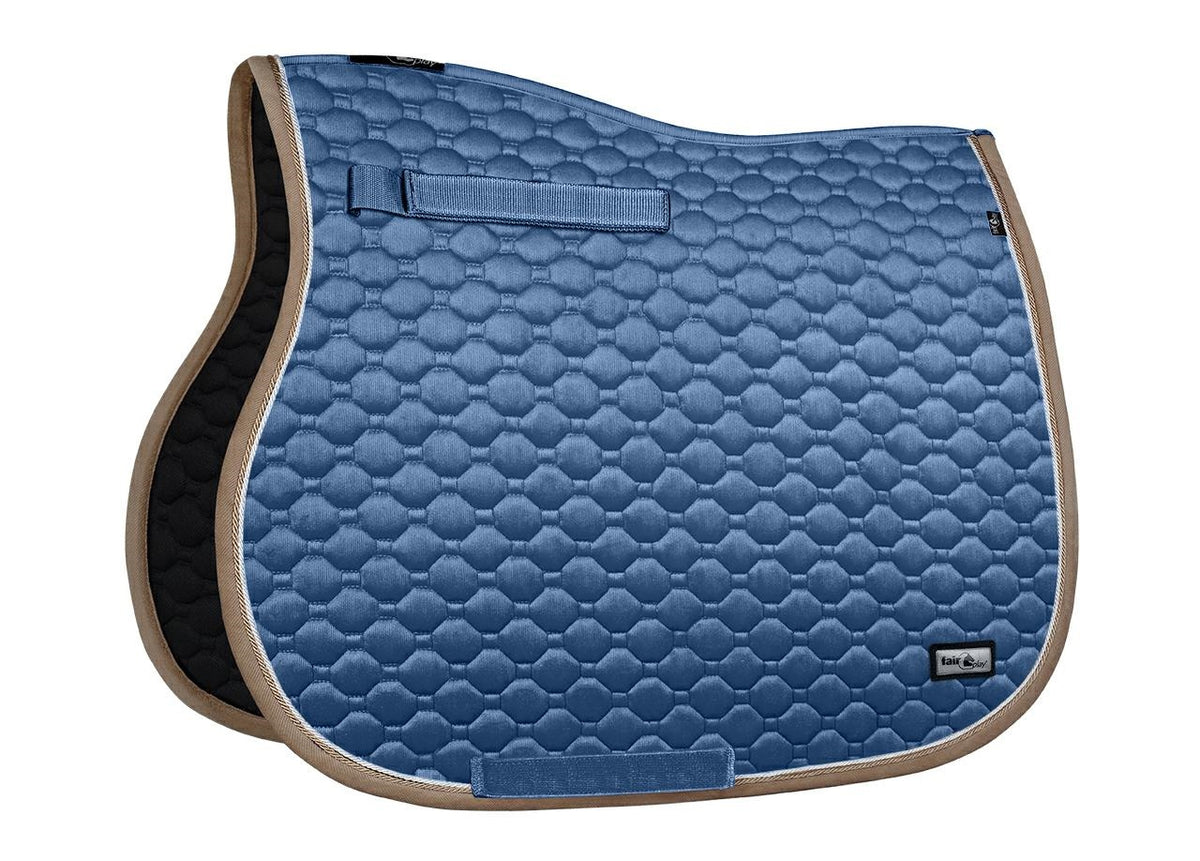 FairPlay Saddle pad FP ONYX imperial blue VS