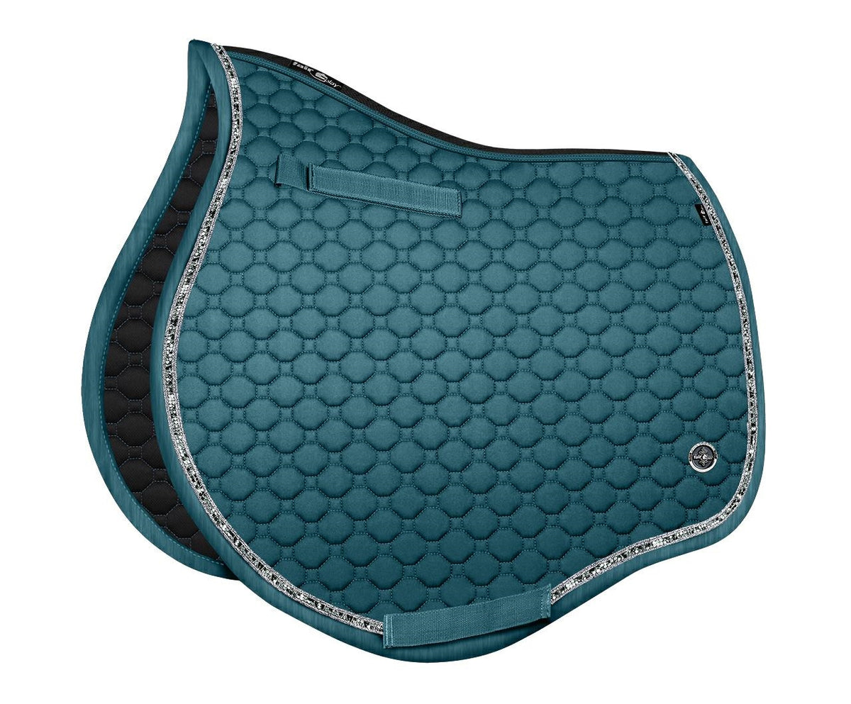 FairPlay Saddle pad FP JASPAR 2.0 deep teal VSS