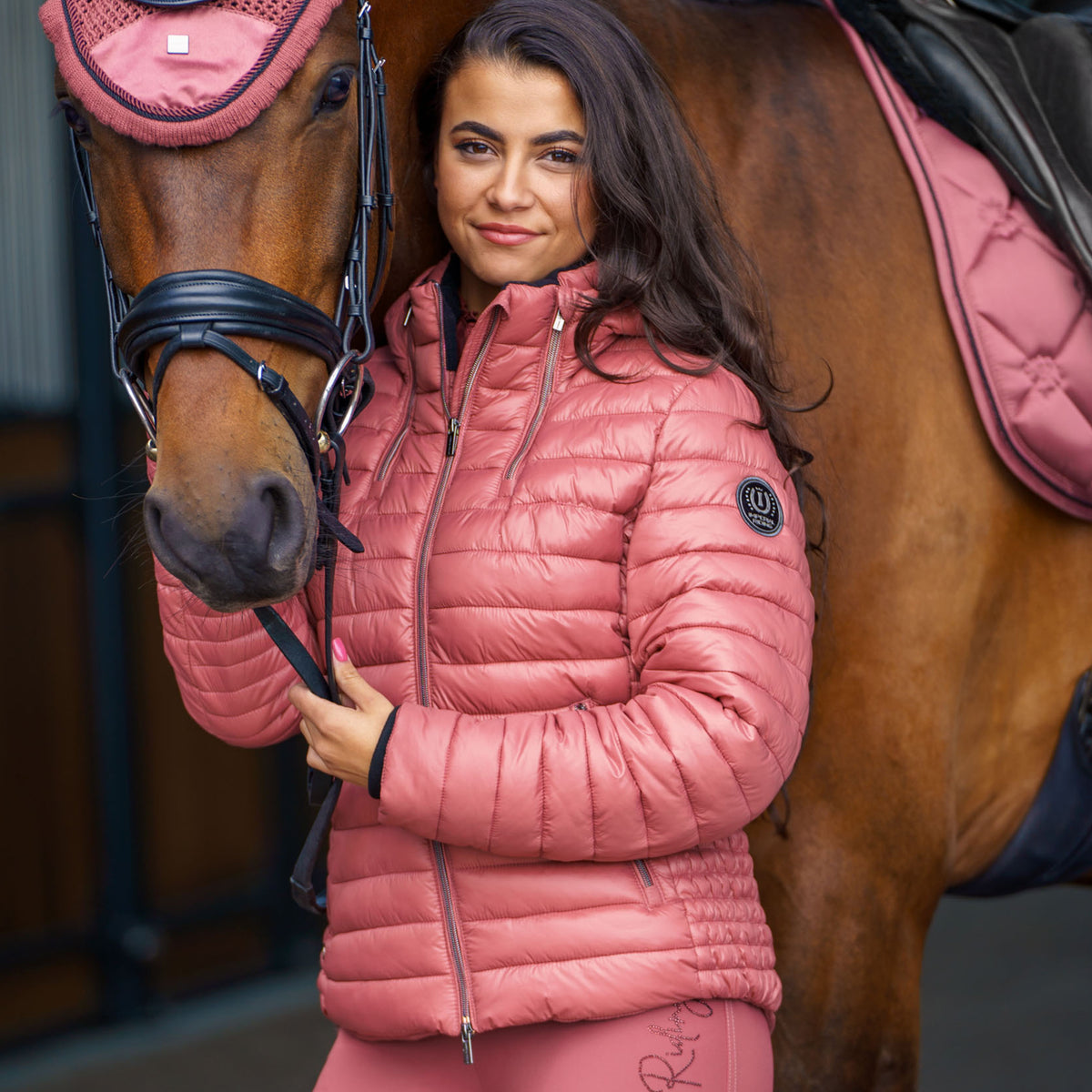 Imperial Riding Kort Jacka City Stars Dark Rosy