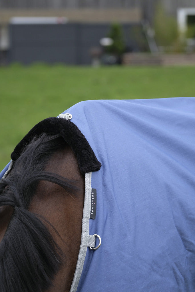 EQUITHEME 'TYREX 600D' Recycled Turnout Hästtäcke Navy 50g