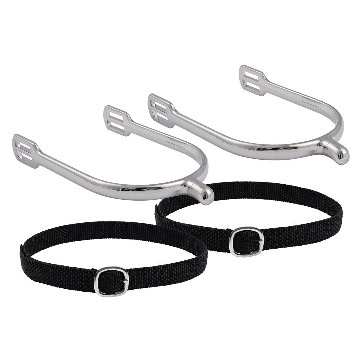Imperial Riding MENS Sporrar Basic 15mm round - Silver