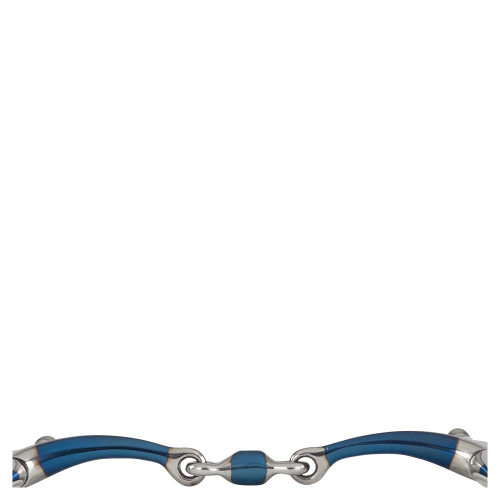 BR Double Jointed Full Cheek Snaffle Sweet Iron 14 mm