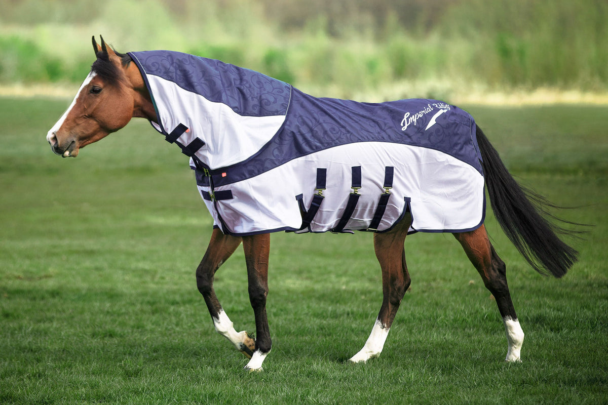 Imperial Riding IRHSuper-dry Regn- & Flug Täcke, Navy