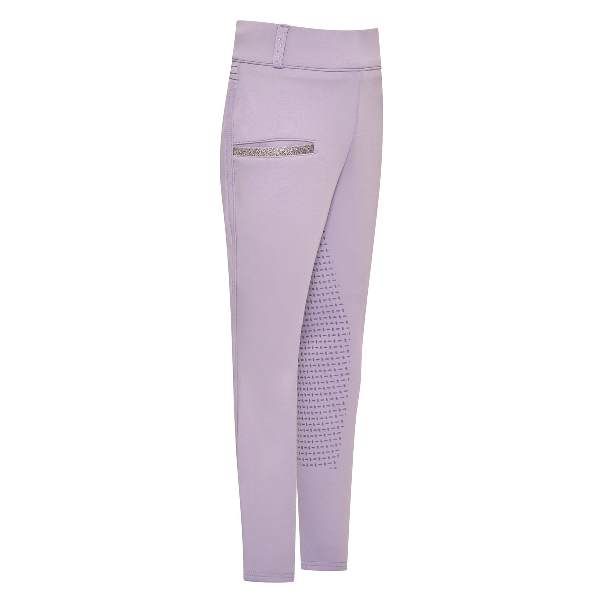 Imperial Riding Ridtights Junior, IRHComfi Sparks summer FullGrip, Lavendel