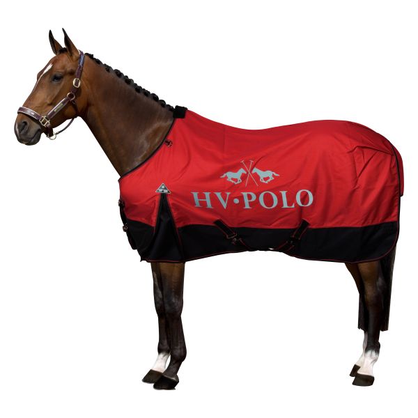 HVPolo Essential Utetäcke, 100gr, Ljusröd,st 140-145cm