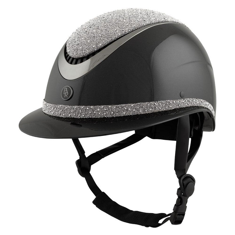 Premiere BR Riding Helmet Theta Plus Dazzling Glamourous Glossy