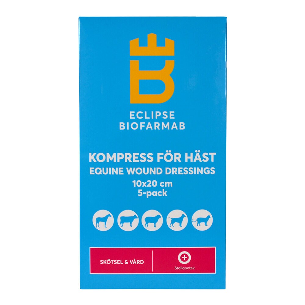 Kompress för djur 10x20 cm 5-pack