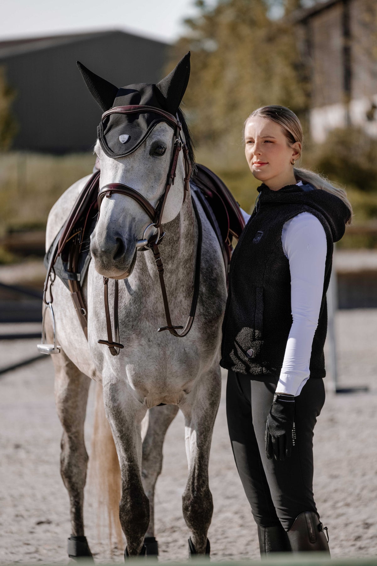 EQUITHÈME Heated Valery Värmeväst i fleece