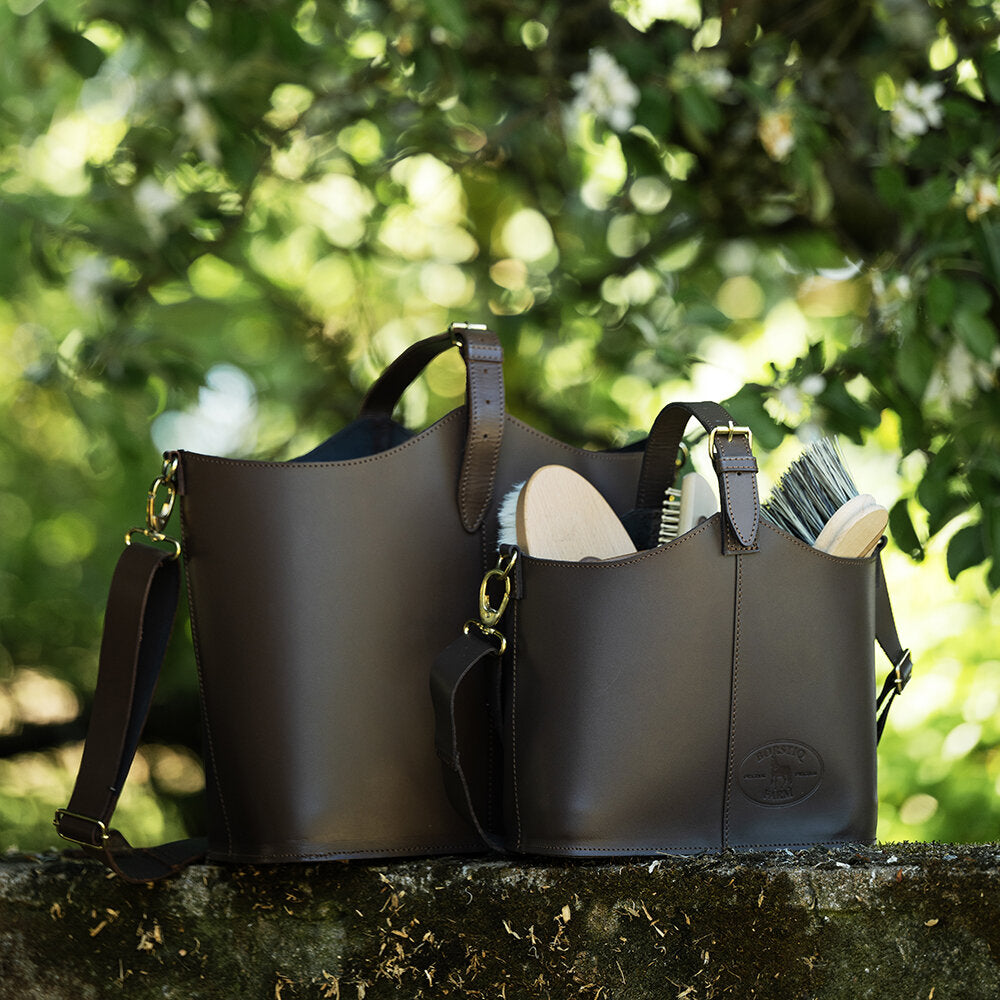 Borstiq Groomingbag läder