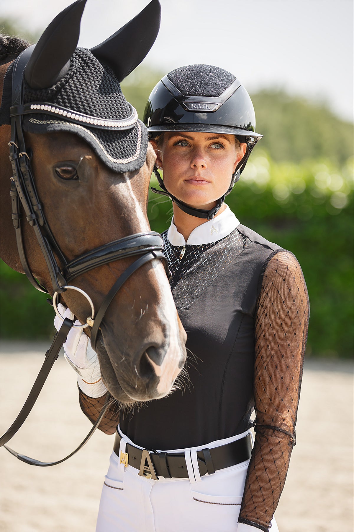 ANKY Prospect C-Wear ATP25202 Långärmad Tävlingstopp, Svart