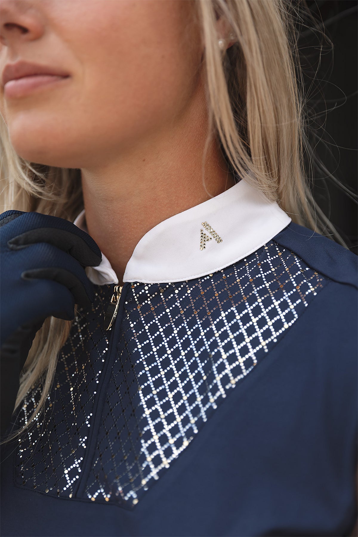 ANKY Prospect C-Wear ATP25202 Långärmad Tävlingstopp, Marinblå