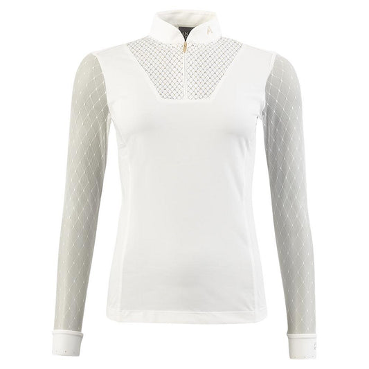 ANKY Prospect C-Wear ATP25202 Långärmad Tävlingstopp, Vit