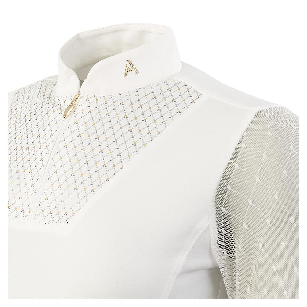 ANKY Prospect C-Wear ATP25202 Långärmad Tävlingstopp, Vit