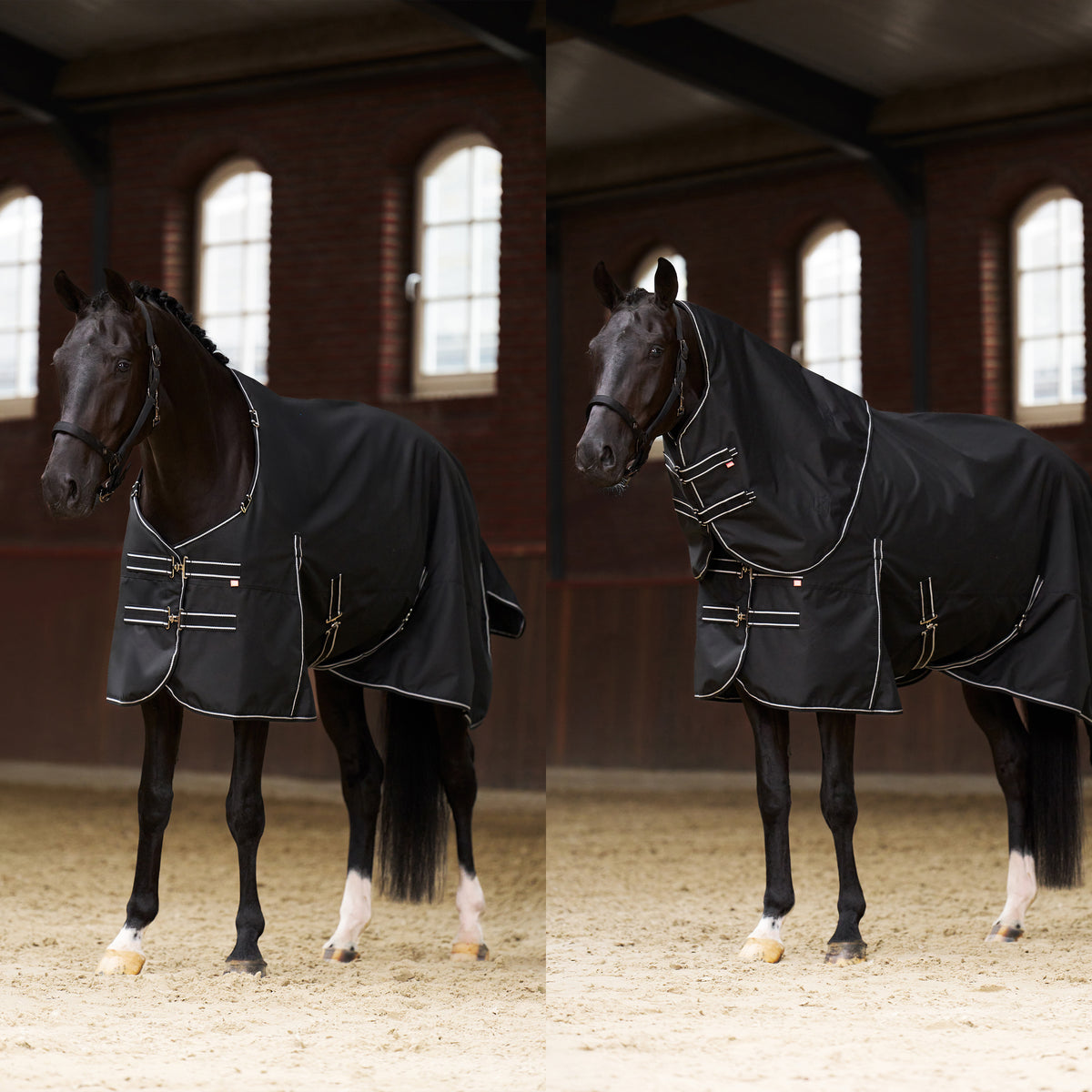 Imperial Riding Utetäcke IRHBasic med avtagbar Hals, 0g, Svart