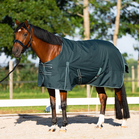 Imperial Riding Utetäcke IRHBasic, 0g med Fleecefoder, Grönt