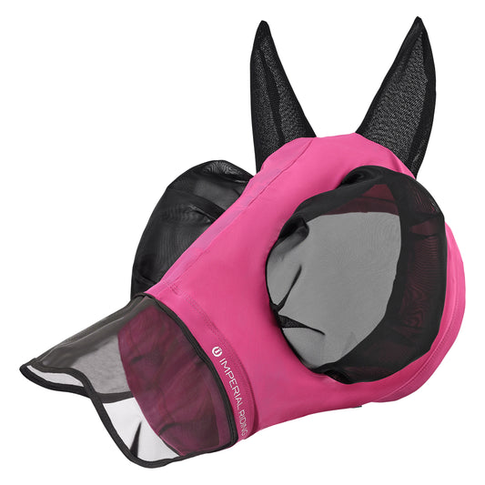 Imperial Riding Flugmask med nos, Cerise