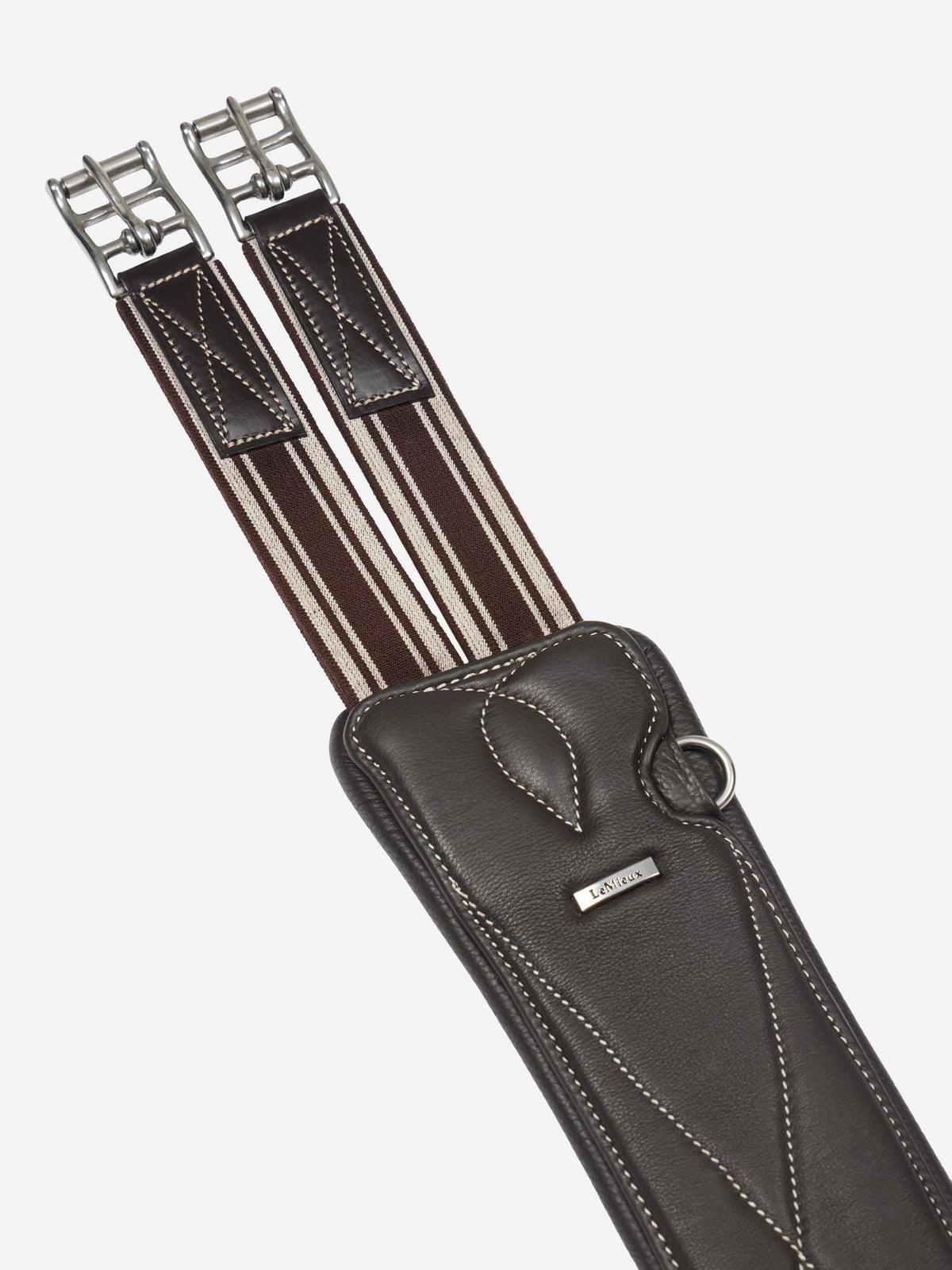 LM Arika Contoured Long Stud Girth Brun