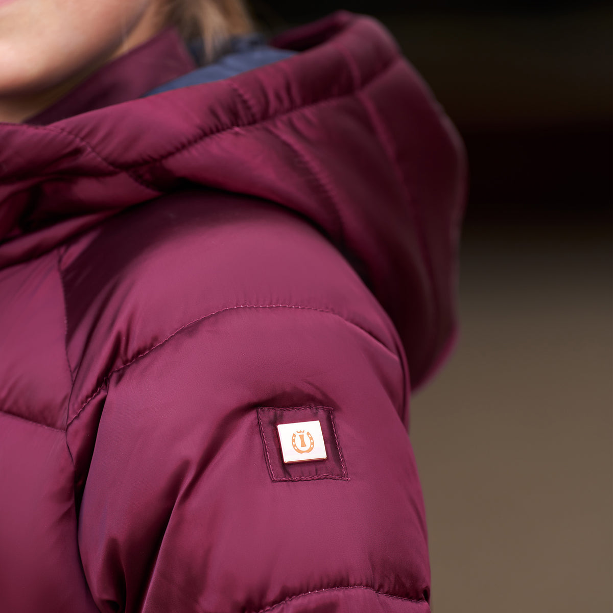 Imperial Riding IRHBodie Puffer jacka, Mörk Plommon