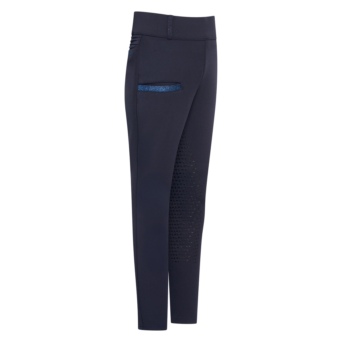 Imperial Riding Ridtights Junior, IRHComfi Sparks summer FullGrip, Navy