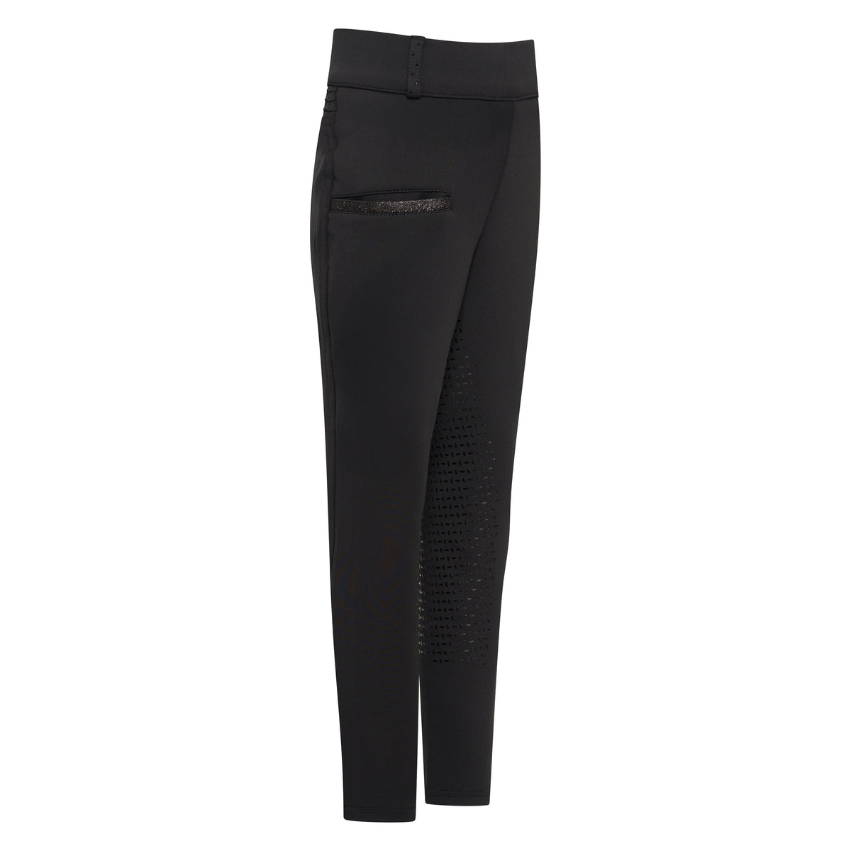 Imperial Riding Ridtights Junior, IRHComfi Sparks summer FullGrip, Svarta