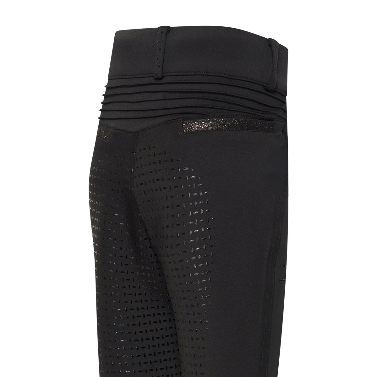 Imperial Riding Ridtights Junior, IRHComfi Sparks summer FullGrip, Svarta