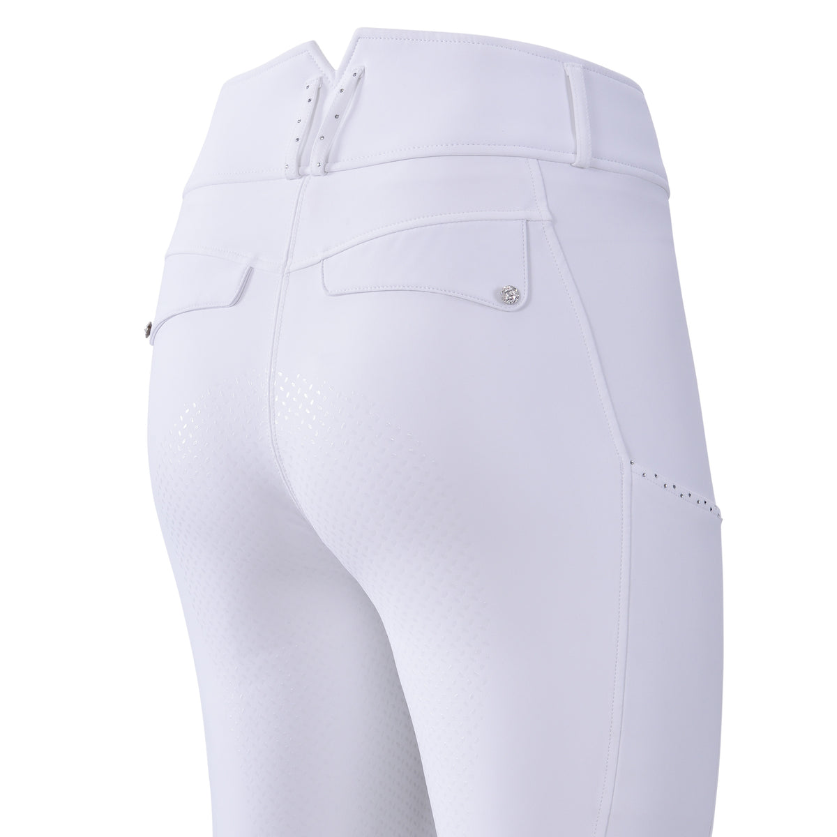 Imperial Riding Bliss FullGrip, Helskodd ridbyxa, Vita
