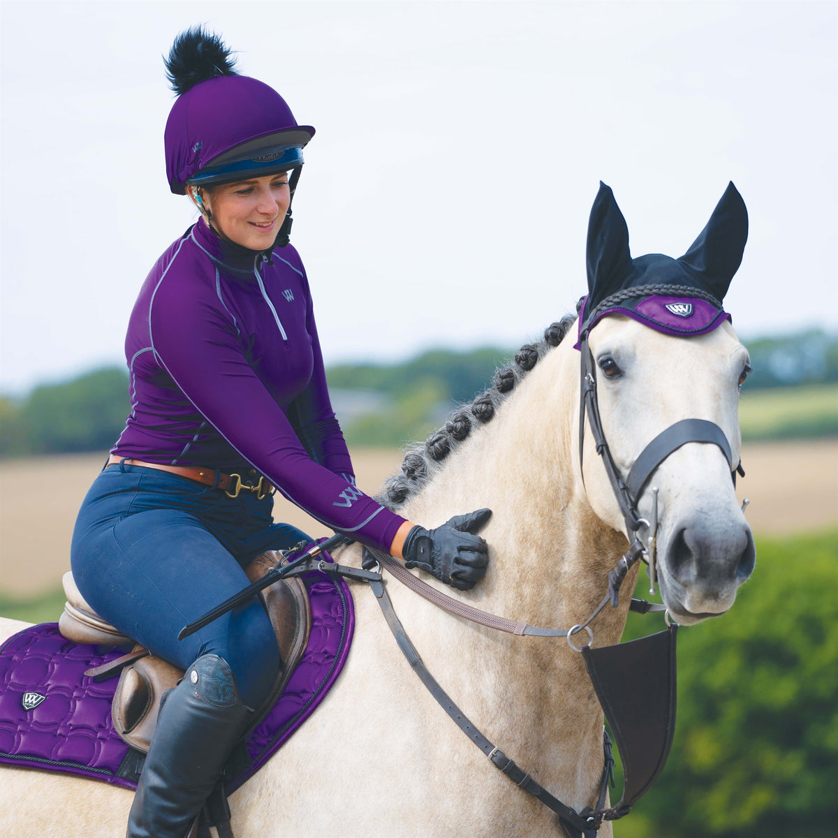 Woof Wear - Vision Close Contact Hoppschabrak, Damson