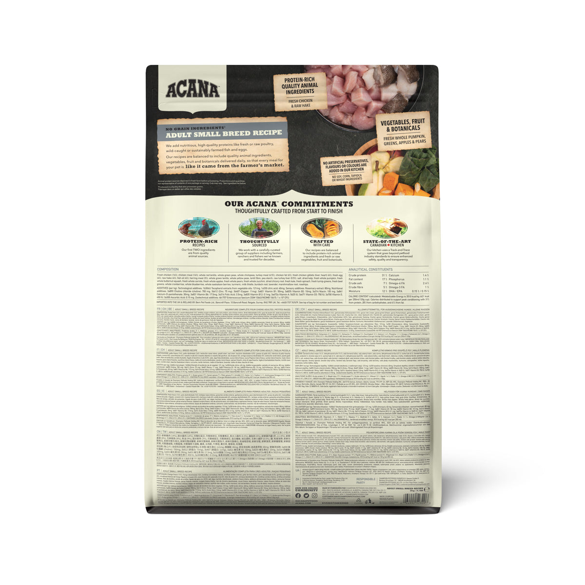 Adult Small Breed Recipe Torrfoder för hund