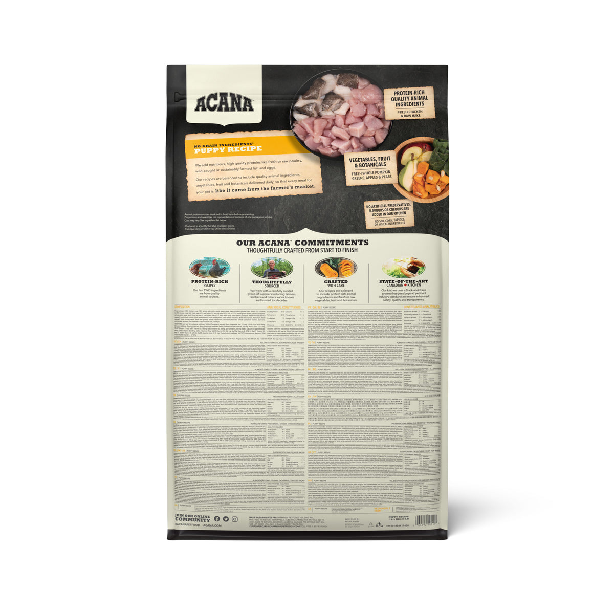Acana Puppy Large Breed Torrfoder för valp 11,4kg