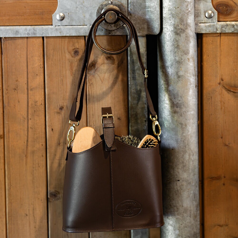Borstiq Groomingbag läder