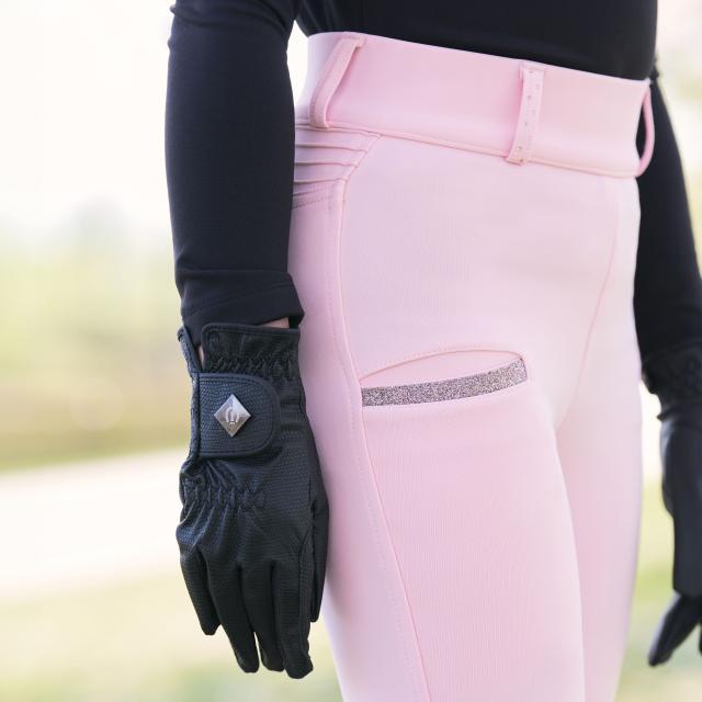 Imperial Riding Ridtights Junior, IRHComfi Sparks summer FullGrip, Ljusrosa, st 140
