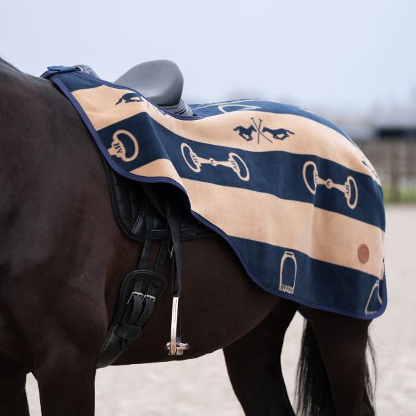 HVPolo Exercise blanket HVPGwenny print fleece
