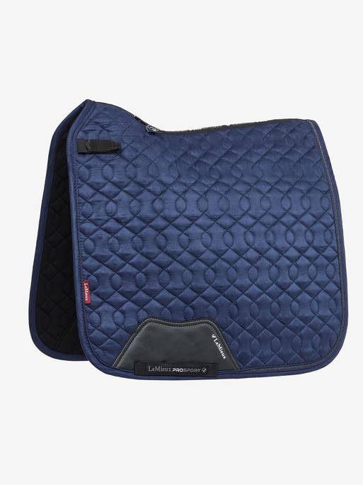 LeMieux Crystal Suede Dressyrschabrak, Navy